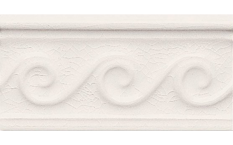 Бордюр Adex Relieve Olas C/C Blanco (ADMO4063) 7,5x15