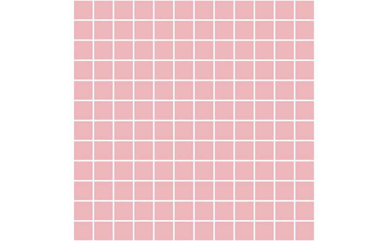 Мозаика Темари 20060 Розовый Матовый 8x29,8