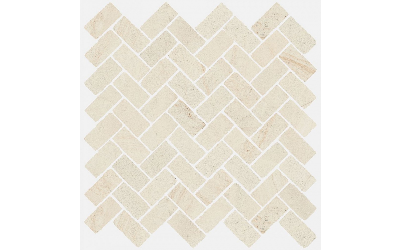 Мозаика Рум Стоун Уайт Кросс / Room White Stone Pat Ret Mosaico Cross (620110000096) 29,7X31,5
