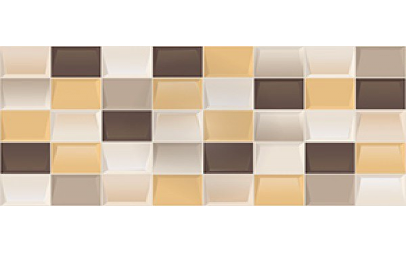 Настенная плитка Elissa Mosaico Marrone 1C (М2) 20,1X50,5