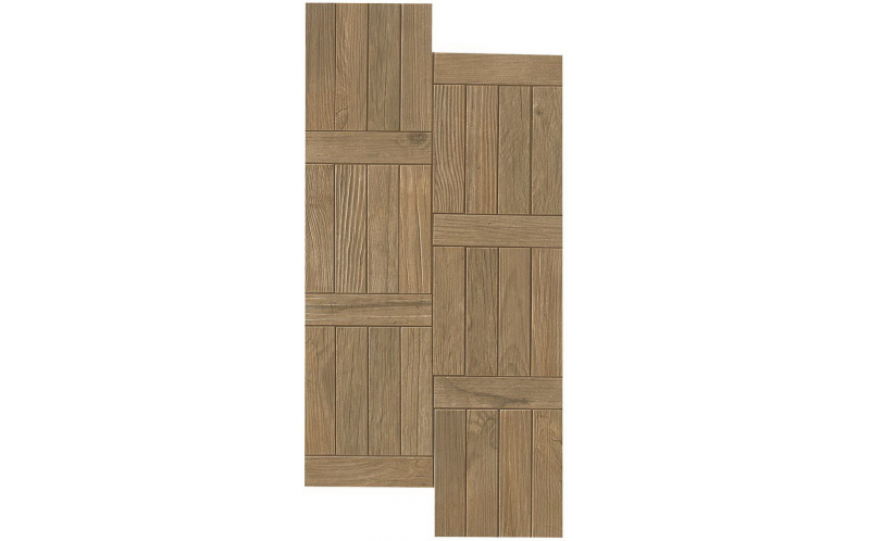 Керамогранит Axi Brown Chestnut Treccia (AMWQ) 28x53