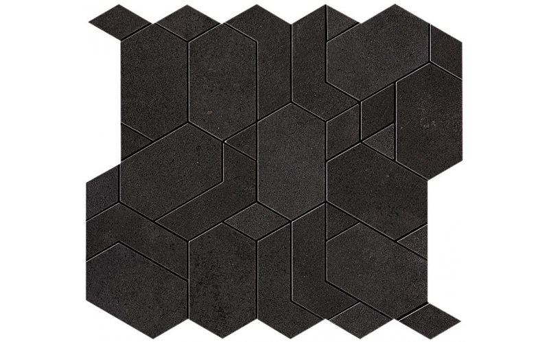 Мозаика Boost Tarmac Mosaico Shapes (AN67) 31x33,5