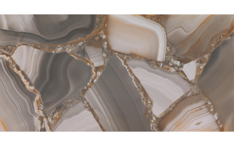 Керамогранит Marvel Edge Agata Azul Lappato (AAIP) 75x150