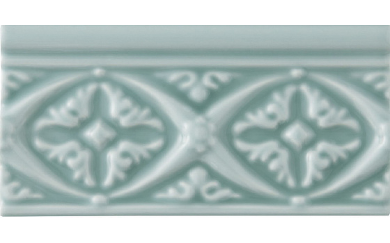 Бордюр Adex Relieve Bizantino Sea Green (ADNE4146) 7,5x15