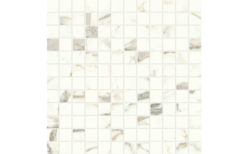 Мозаика Marvel Shine Calacatta Prestigio Mosaico Lapp (A424) 30x30