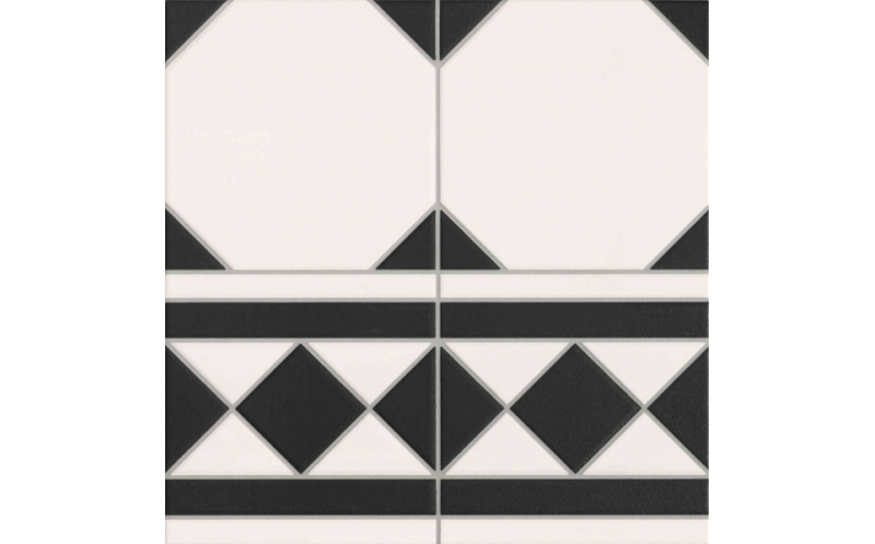 Настенная плитка Oxford Negro Cenefa 33x33