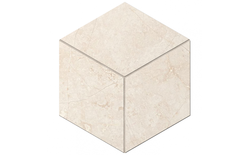 Мозаика Marmulla Light Beige Cube MA02 неполированная 25x29