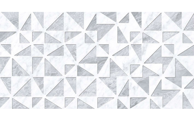 Декор Marmori 3D Каррара Белый Лаппато (K946562LPR01VTE0) 30x60