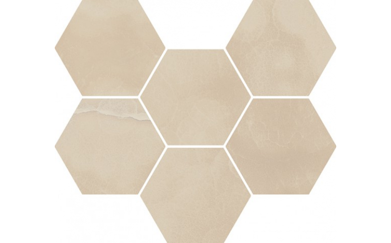 Мозаика Шарм Эво Оникс Гексагон / Charme Evo Onyx Mosaico Hexagon (620110000048) 25X29