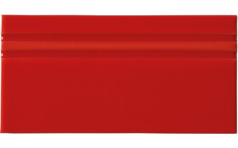 Бордюр Adex Rodapie Monaco Red (ADRI5087) 10x20