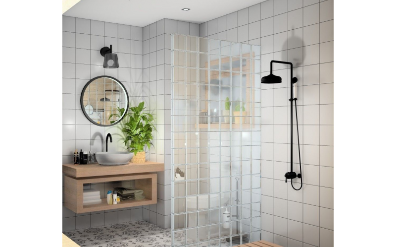 Настенная плитка Ателье 5009 Калейдоскоп Белый (1.04М 26Пл) 20x20