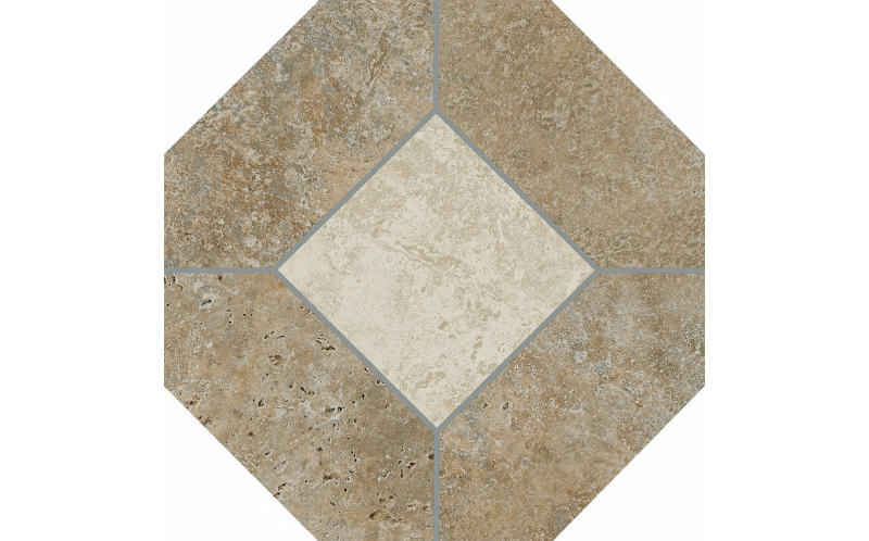 Керамогранит Брюссель SG244400N Бежевый Темный Матовый 24x24