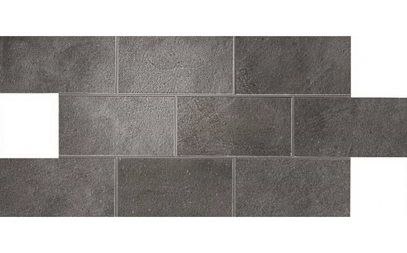 Декор Dwell Smoke Brick Lappato (A1E7) 21,7x43,6