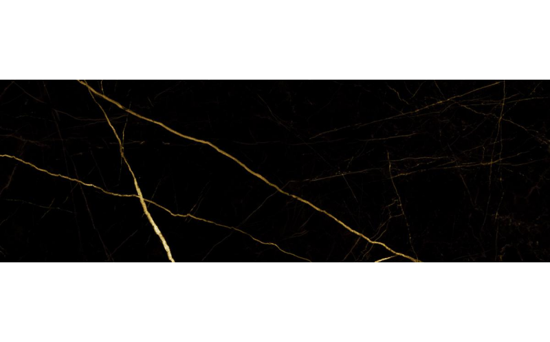 Настенная плитка Real Черная 25X75