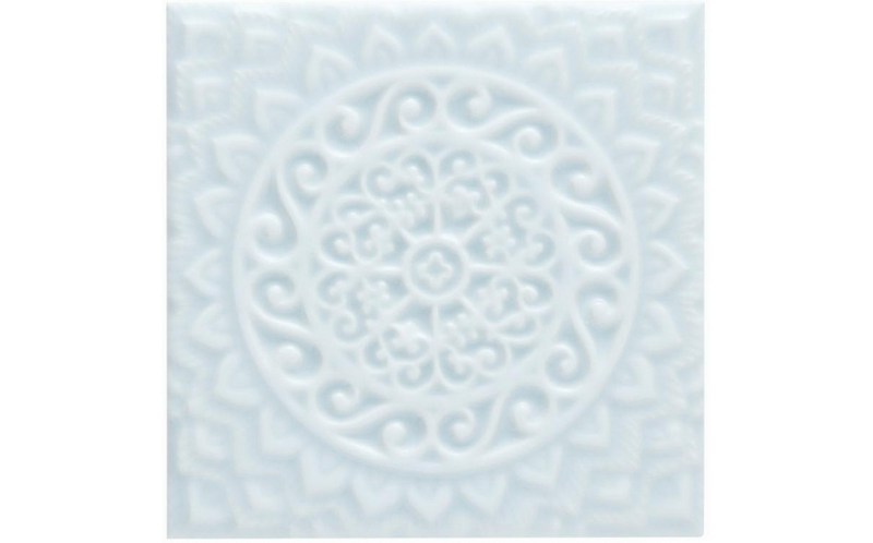 Декор Adex Relieve Mandala Universe Ice Blue (ADST4102) 14,8x14,8