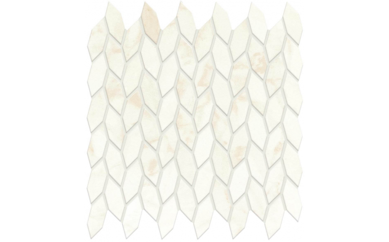Мозаика Marvel Shine Calacatta Delicato Mosaic Twist Silk (A4WO) 30,5x30,5
