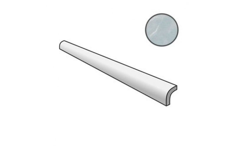 Бордюр Pencil Bullnose Ash Blue 23312 3X20