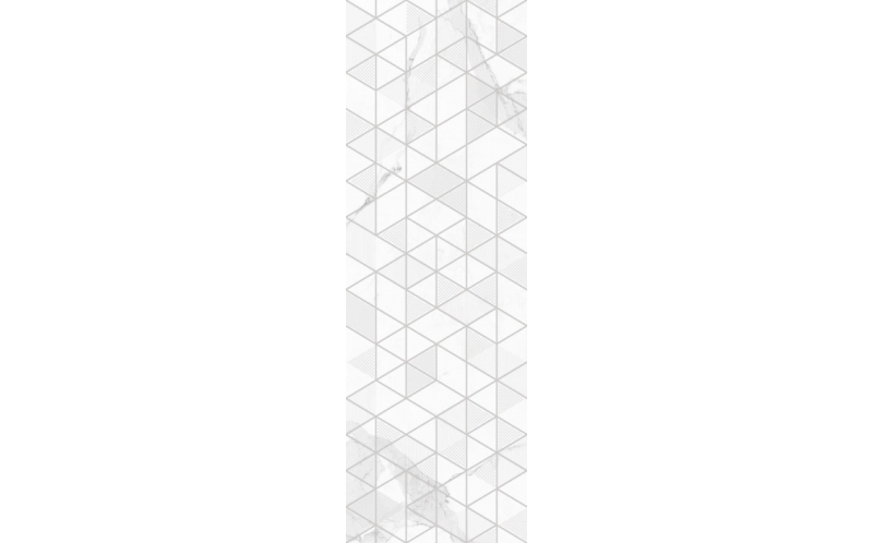 Декор Statuario White W\Dec M Nr Glossy 1 25X75 (MFA30D17200C)