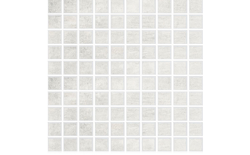 Мозаика Mosaico Concrete White Lapp (2,3X2,3) (Р) 30X30