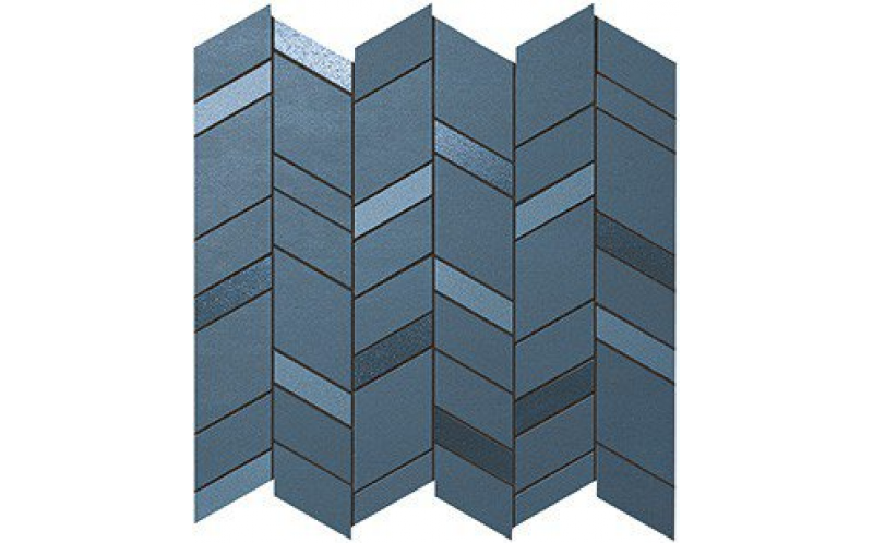 Мозаика Mek Blue Mosaico Chevron Wall (9MCU) 30,5x30,5