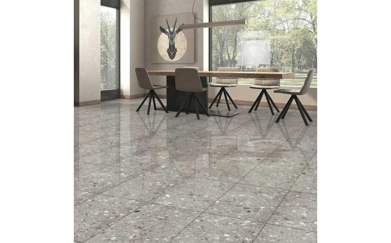 Керамогранит River Mosaic Grey Glossy 60x120