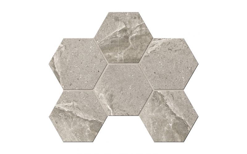 Мозаика Kailas Light Beige Hexagon KA02 неполированная 25x28,5