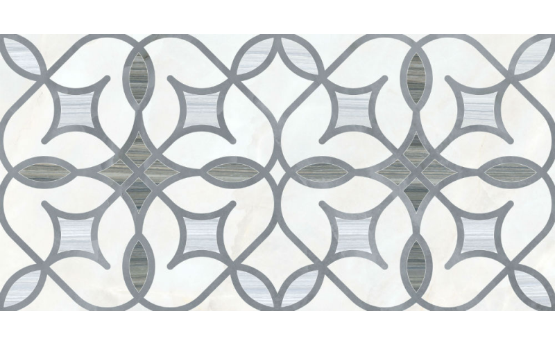 Декор Nuvola Классический Холодная Гамма Лаппато (K947838LPR01VTE0) 30x60