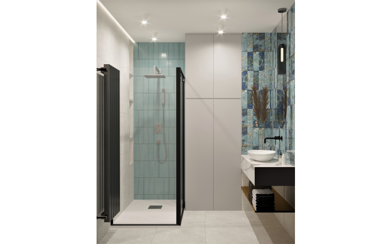 Настенная плитка Дарсена 9036 Голубой 8,5x28,5