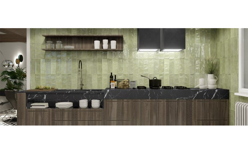 Настенная плитка Cinque Terre Emerald 10x30