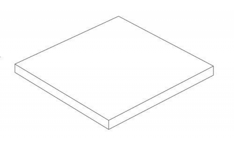 Ступень Marvel Dream Bianco F. Scalino Ang. Dx (AO94) 37,5x37,5