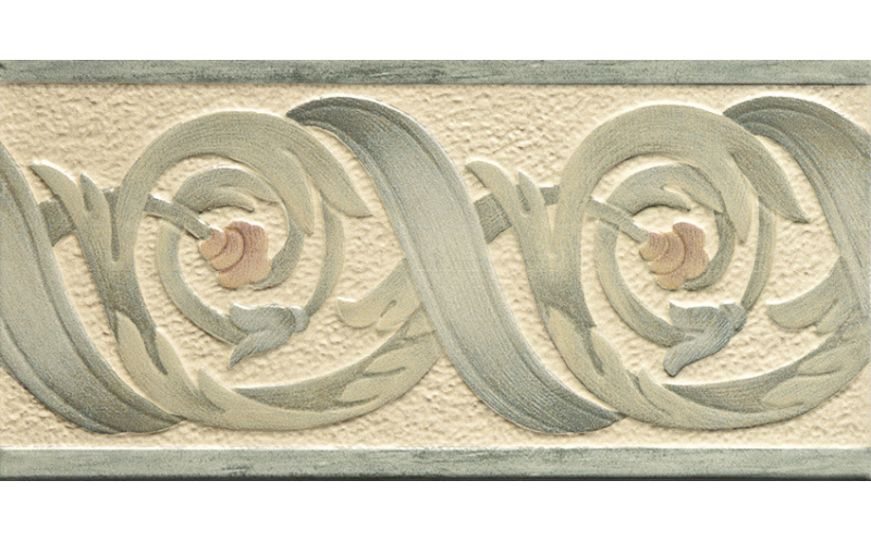 Ninfea Cornice Ghirlanda Verde