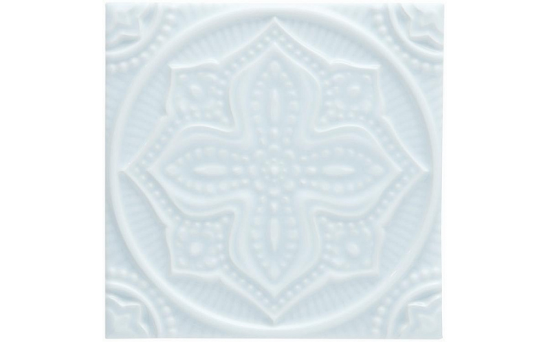 Декор Adex Relieve Mandala Planet Ice Blue (ADST4096) 14,8x14,8