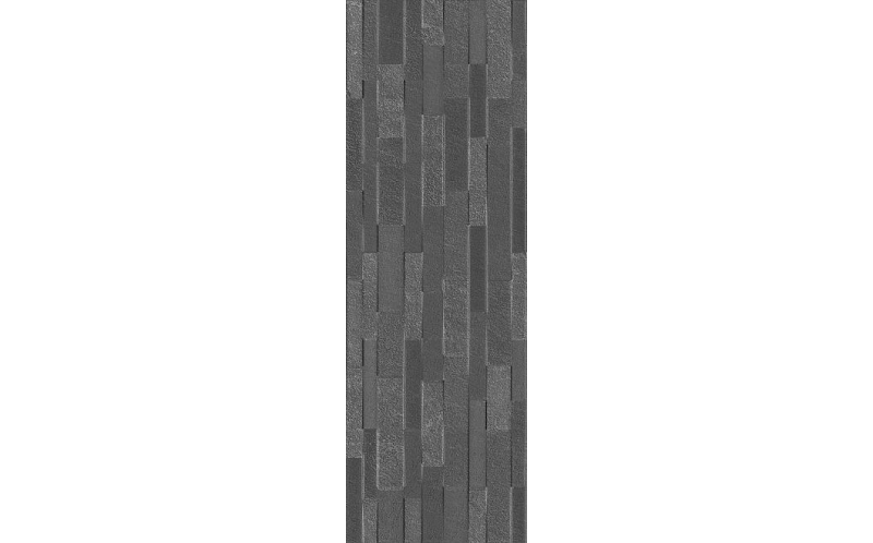 Настенная плитка Гренель 13055R Серый Темный Структура Обрезной 30x89,5