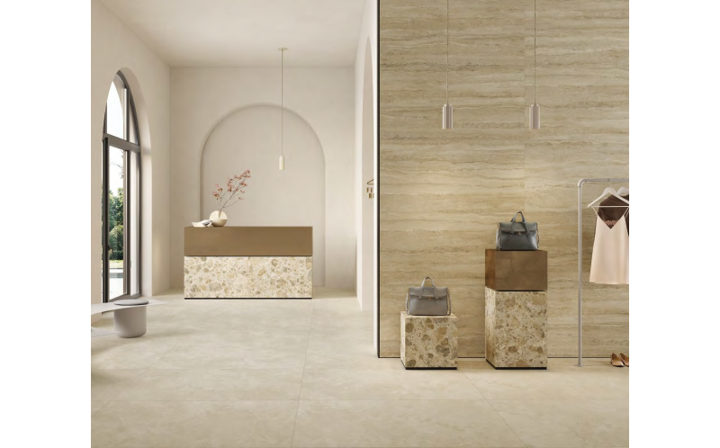 Керамогранит CityStone Травертин Линейный Матовый 7Рек R10A (K951847R) 120x60