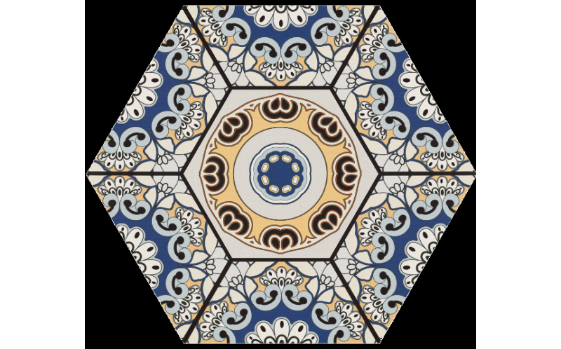 Керамогранит Sevres Azul (16 дизайнов)