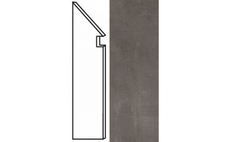 Плинтус Boost Smoke Battiscopa Sag. Sx (AMI8) 7,2x30