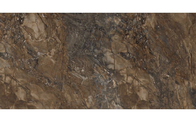 Керамогранит BR04 Bernini Dark Brown неполированный 80x160x11