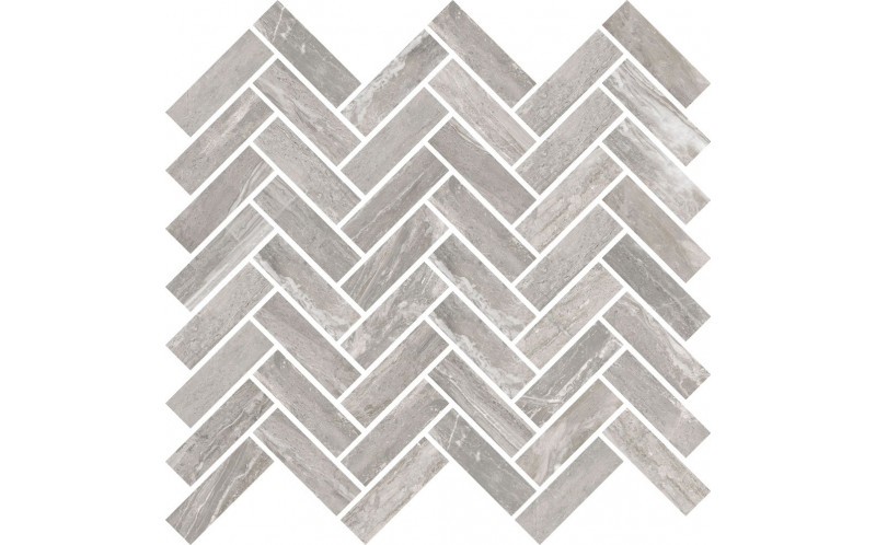 Мозаика Mos. Chevron Arabesque Silver Sable (1SR09652) 30x30