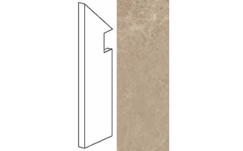 Плинтус Marvel Edge Elegant Sable Battiscopa Sag.sx (AFBZ) 7,2x30