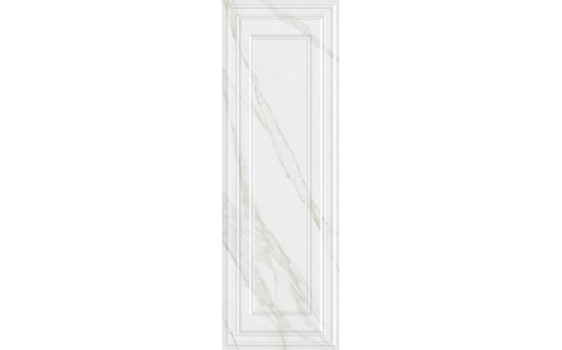 Настенная плитка Прадо 14002R Белый Панель Обрезной 40x120