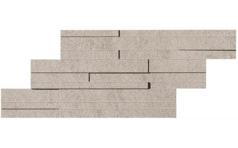 Мозаика Clauzetto White Brick 3D (AS5A) 30x59