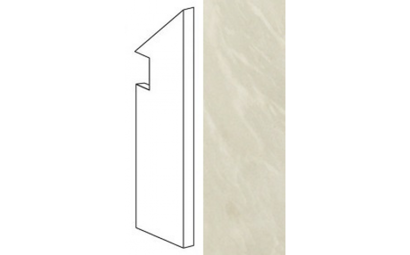 Плинтус Marvel Edge Imperial White Battiscopa Sag.dx (AFBY) 7,2x30