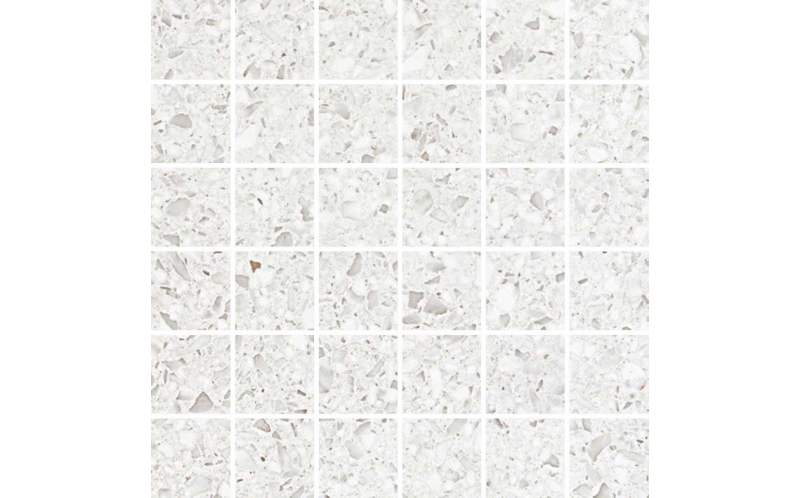 Керамогранит Marvel Terrazzo White Mosaico Lapp (AS7P) 30x30