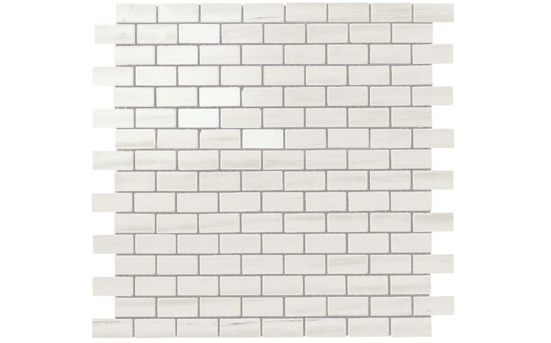 Мозаика Marvel Bianco Dolomite Mosaico Lappato Burattato (AS31) 29,8x29,8