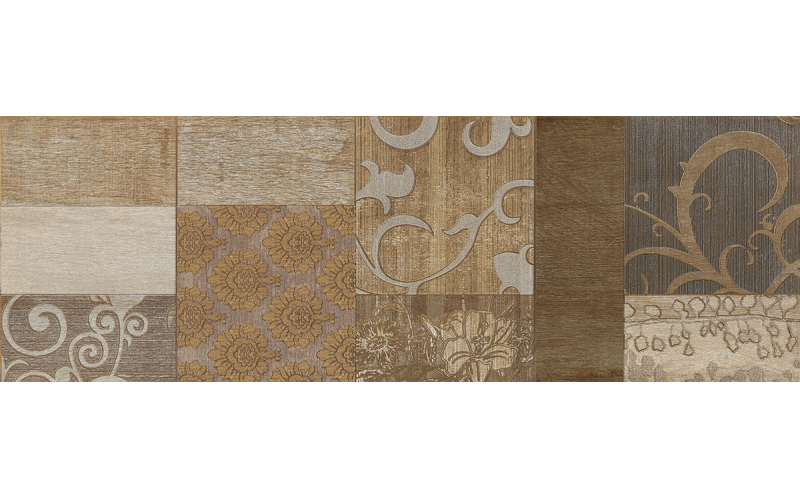 Плитка Filigran Pastoral 2 Decor Beige&Brown Matt 30x90