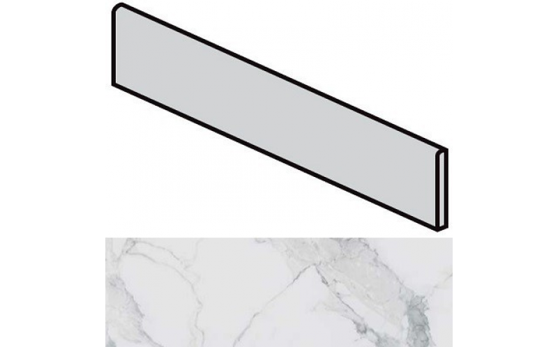 Плинтус I Classici Di Rex Statuario 6Mm Glossy 747888 4,6X80