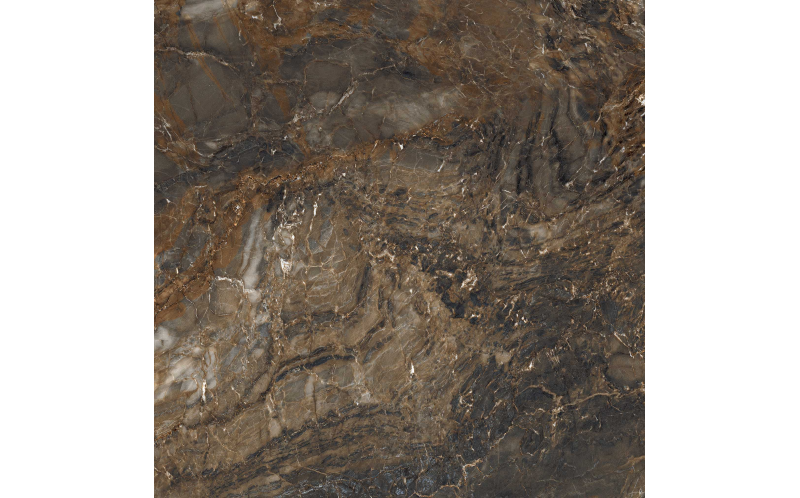 Керамогранит BR04 Bernini Dark Brown неполированный 80x80x11