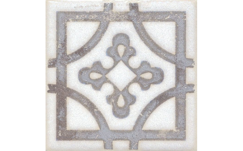 Декор Амальфи STG\A406\1266 Орнамент Коричневый 9,9x9,9