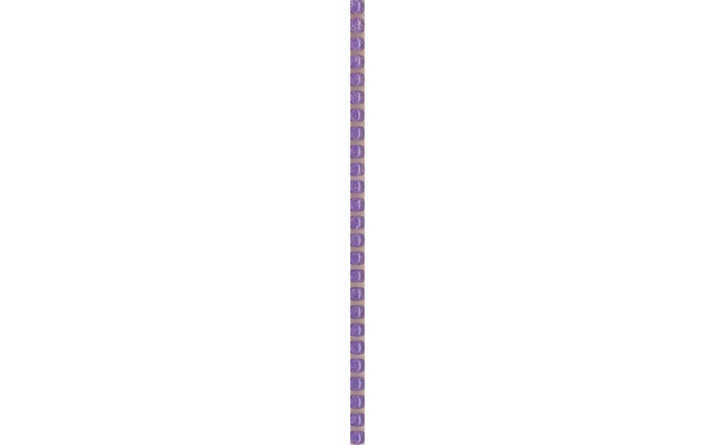 Декор Астория POD013 Бисер Фиолетовый Карандаш 0,6x20
