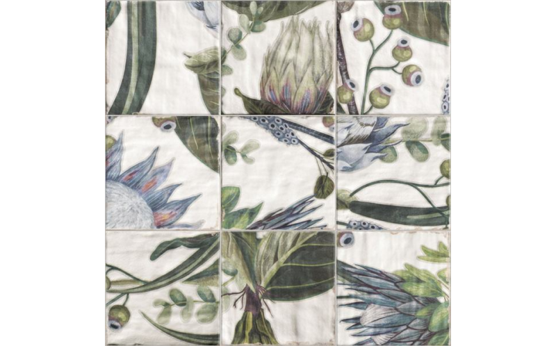 Настенная плитка Cinque Terre Decor Protea 20x20